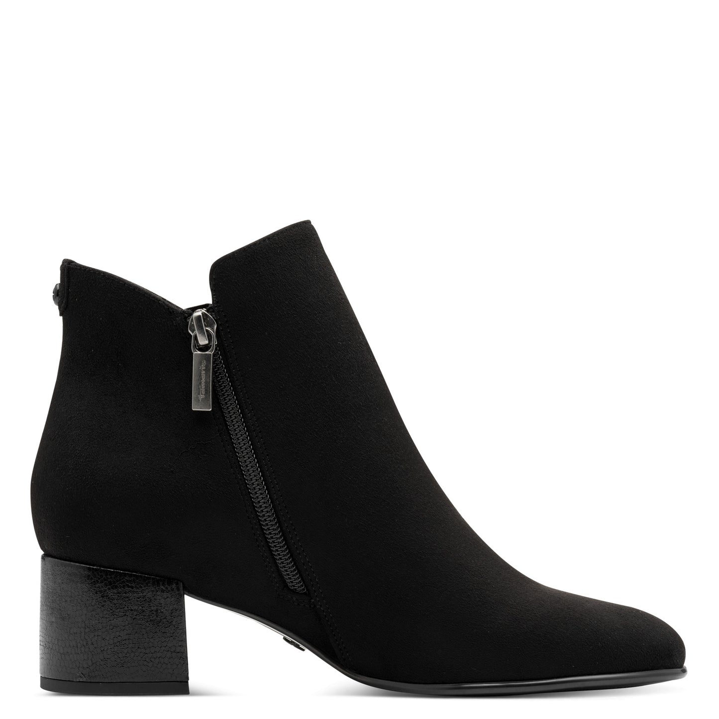 Tamaris Zip Chelsea Boots in Black