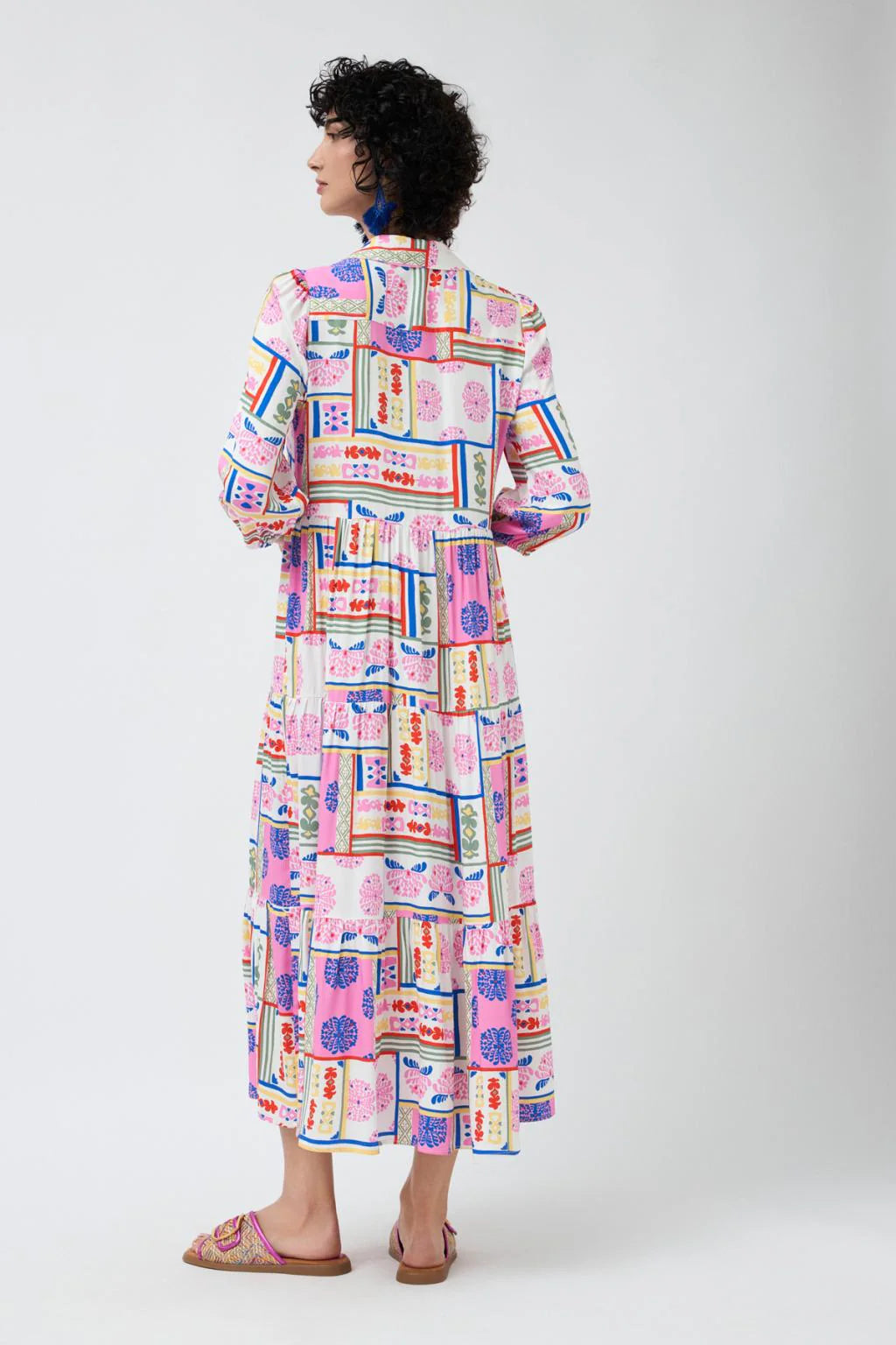 Burton Shirt Dress in Flower Print
