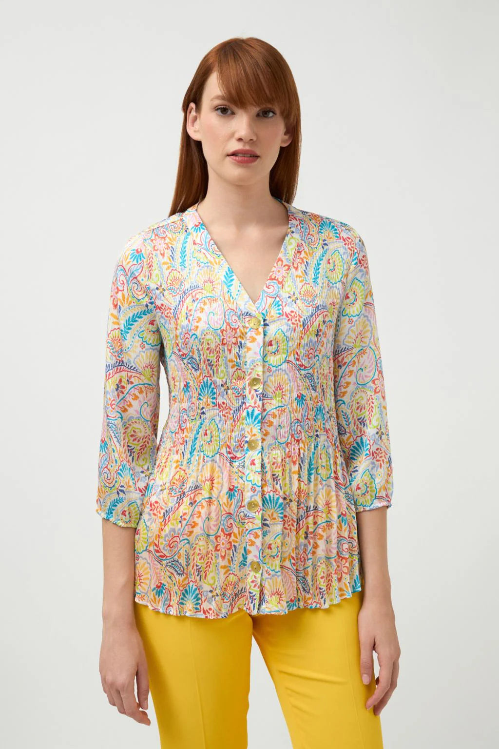 Jazmin Blouse in Paisley Print