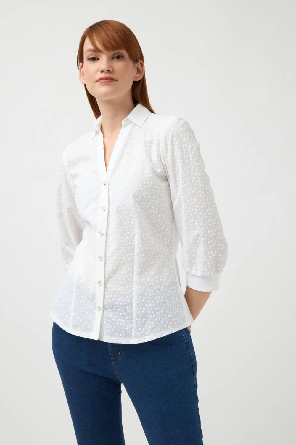 Tinta Style Nuri Blouse in Blanco