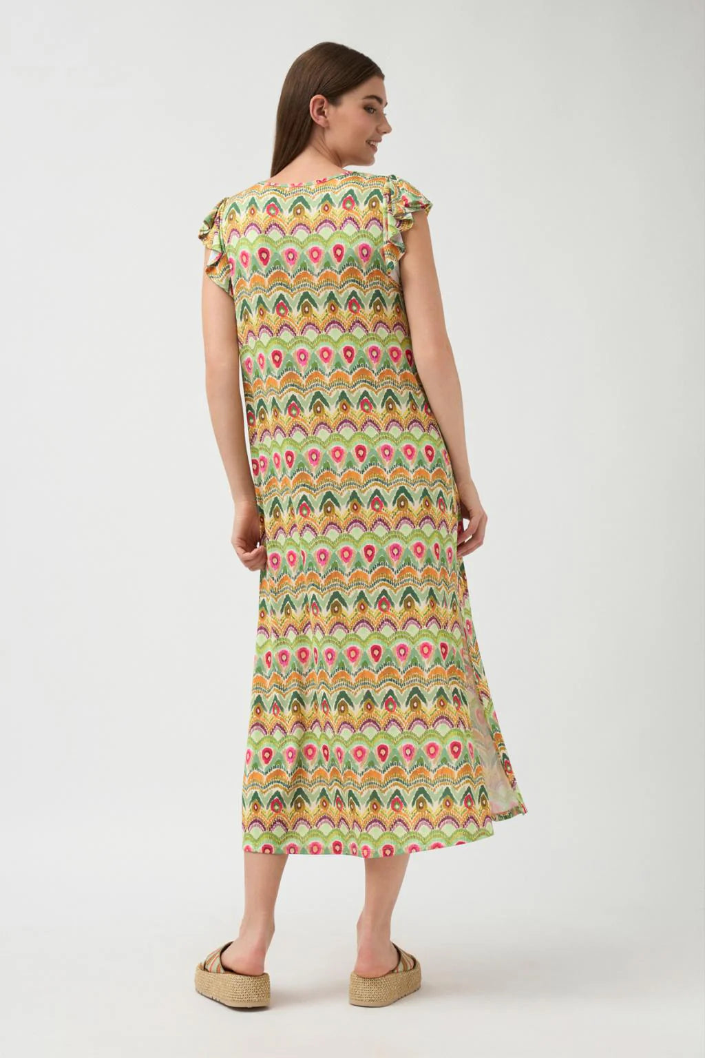 Saturna Dress in Khaki