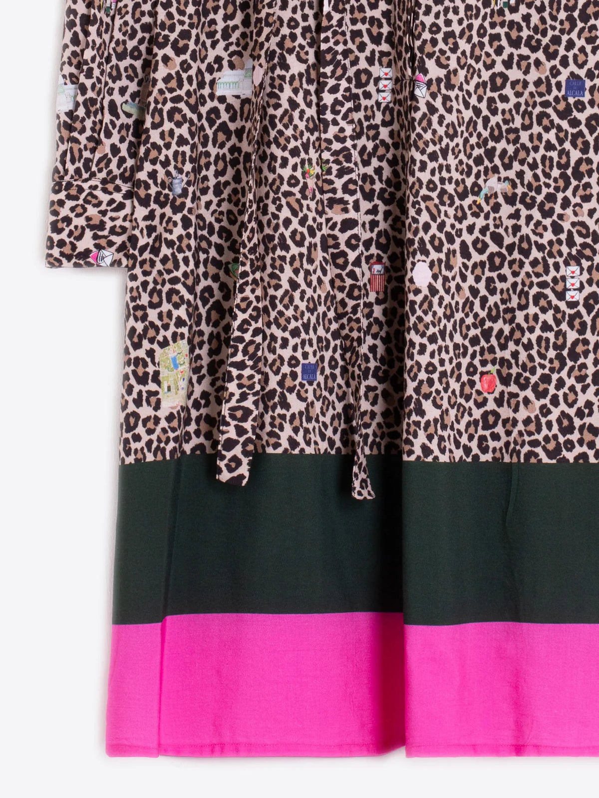 Vilagallo Dress and Leopard/Motif Print