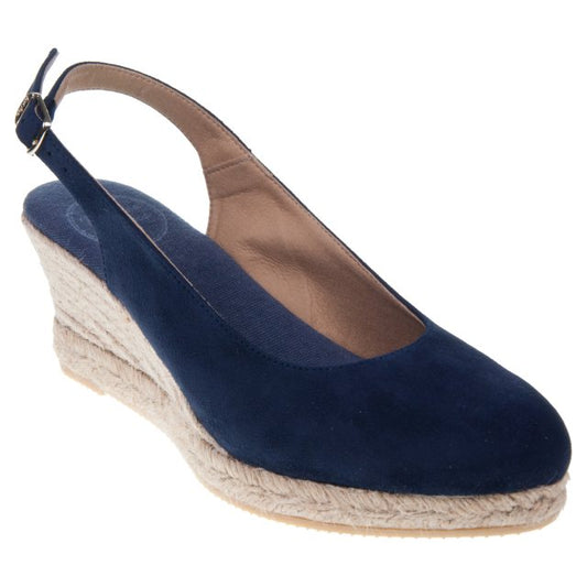 Bremen Espadrille in Navy