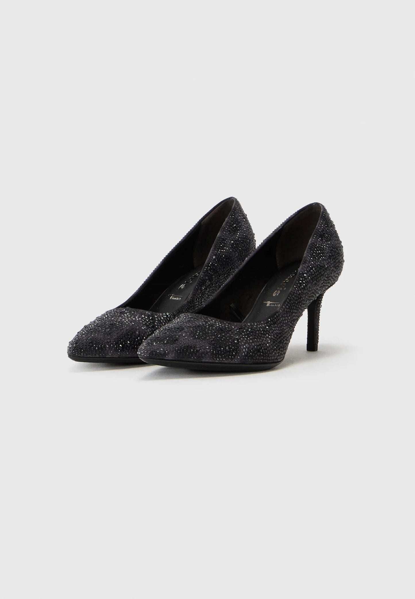 Tamaris Classic Heels in Grey Leopard