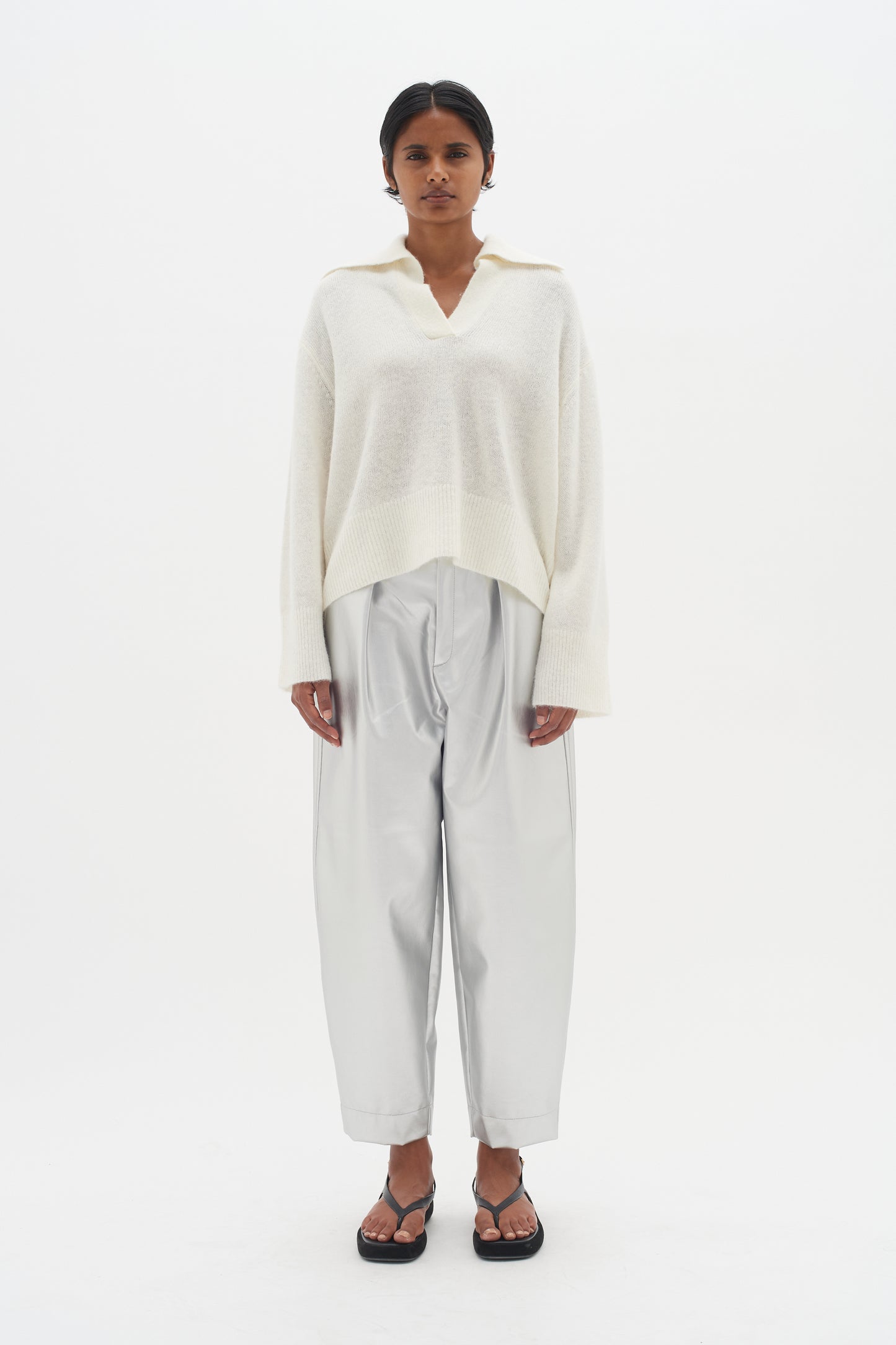 Monnalw Pullover in Whisper White