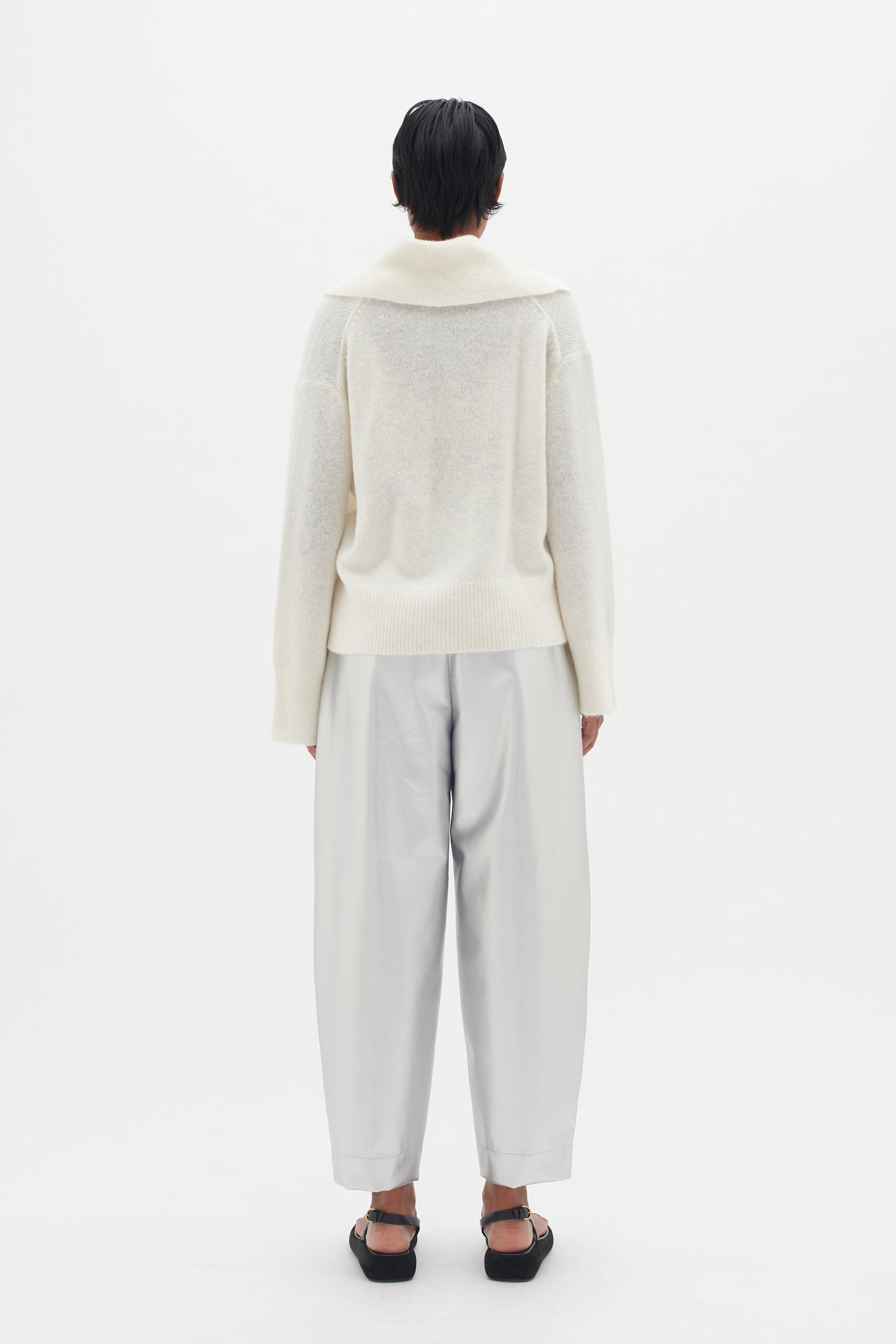 Monnalw Pullover in Whisper White