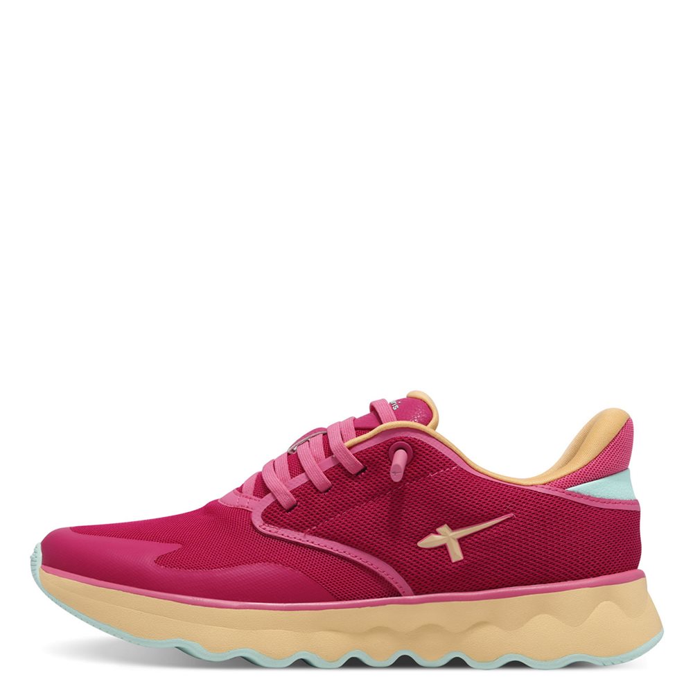 Tamaris Mesh Sneaker in Fuchsia