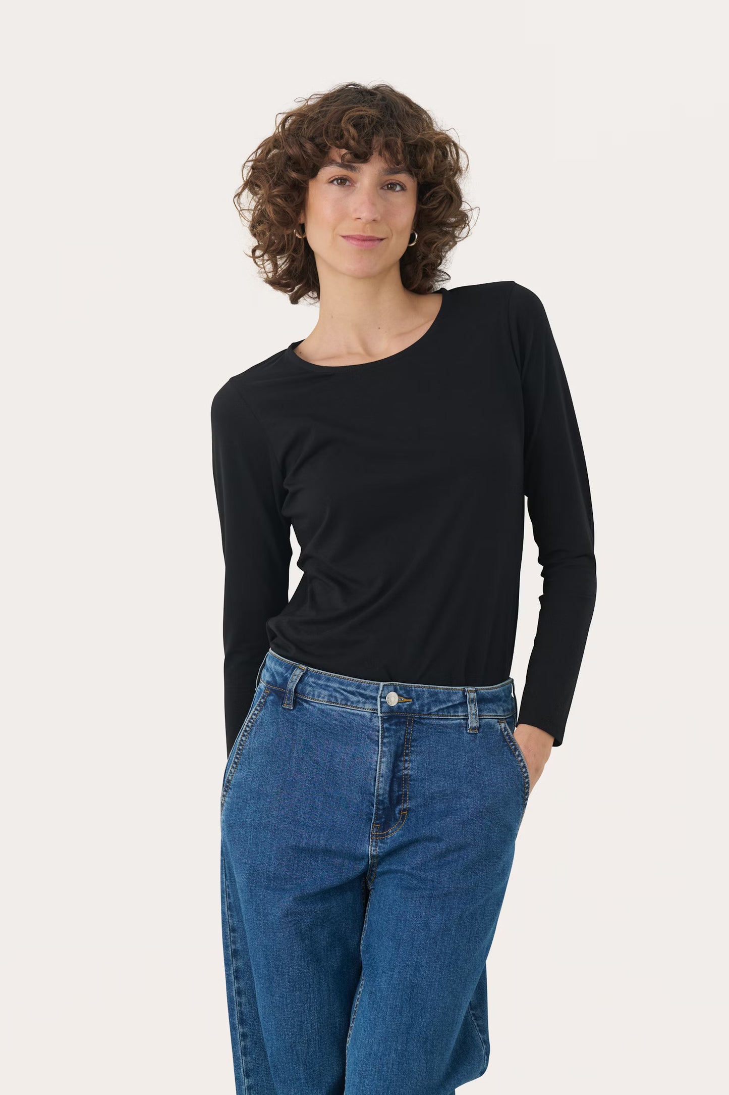Part Two Nemajas Long Sleeve in Black