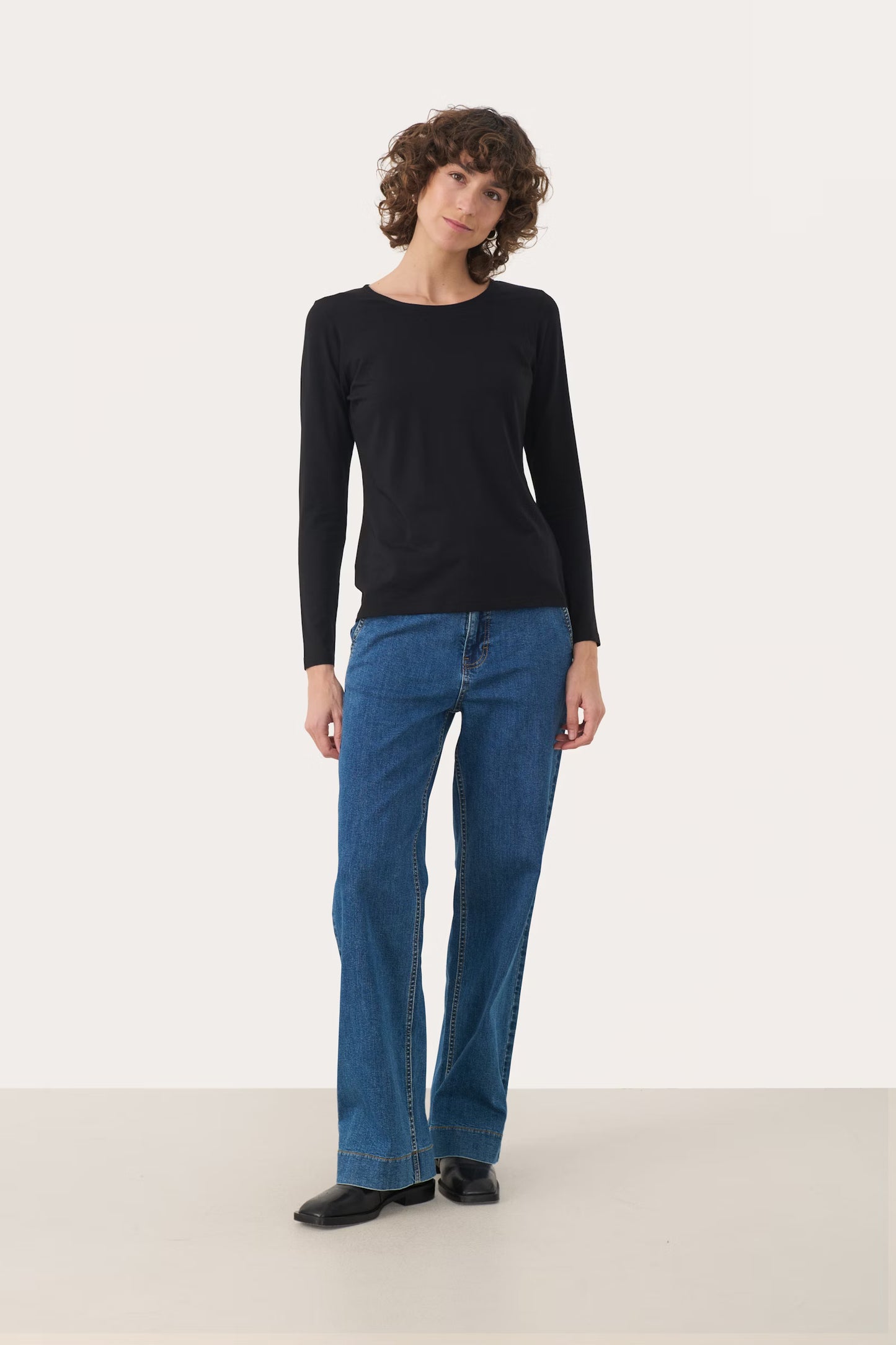 Part Two Nemajas Long Sleeve in Black