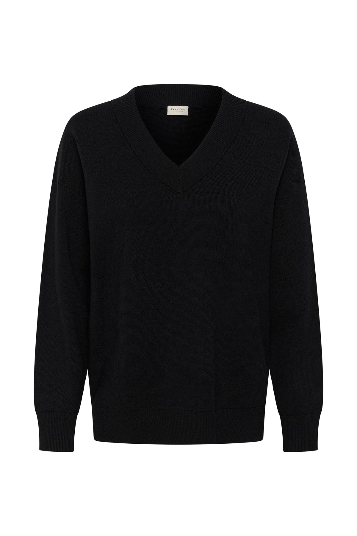 Part Two Chantally V-Neck Jumper in Black