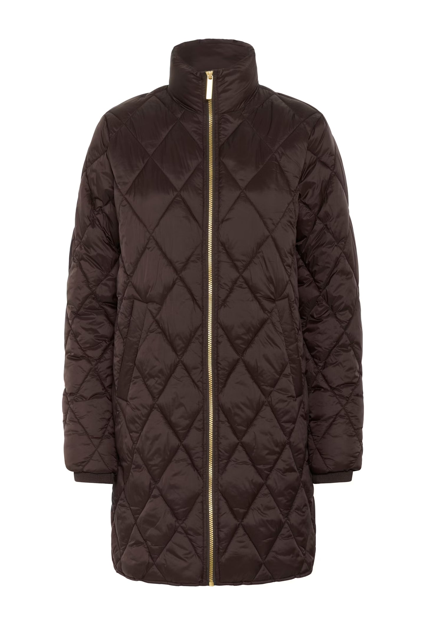 Part Two Olilas Padded Coat in Mole