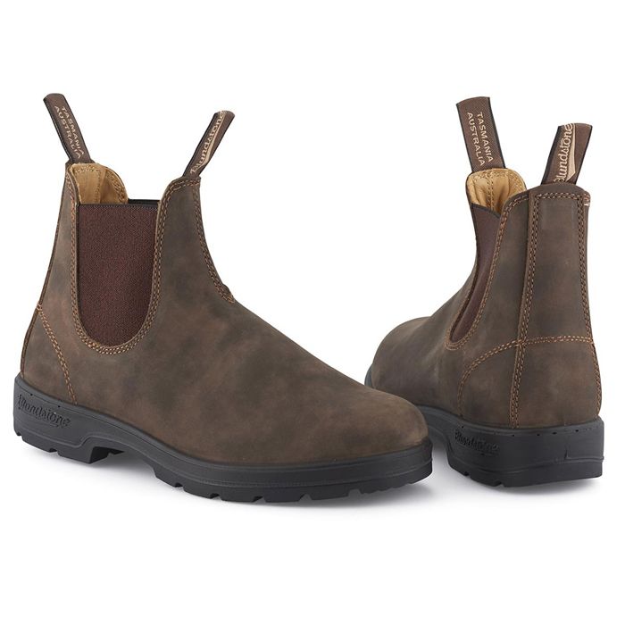 Blundstone Chelsea Boots in Rustic Brown