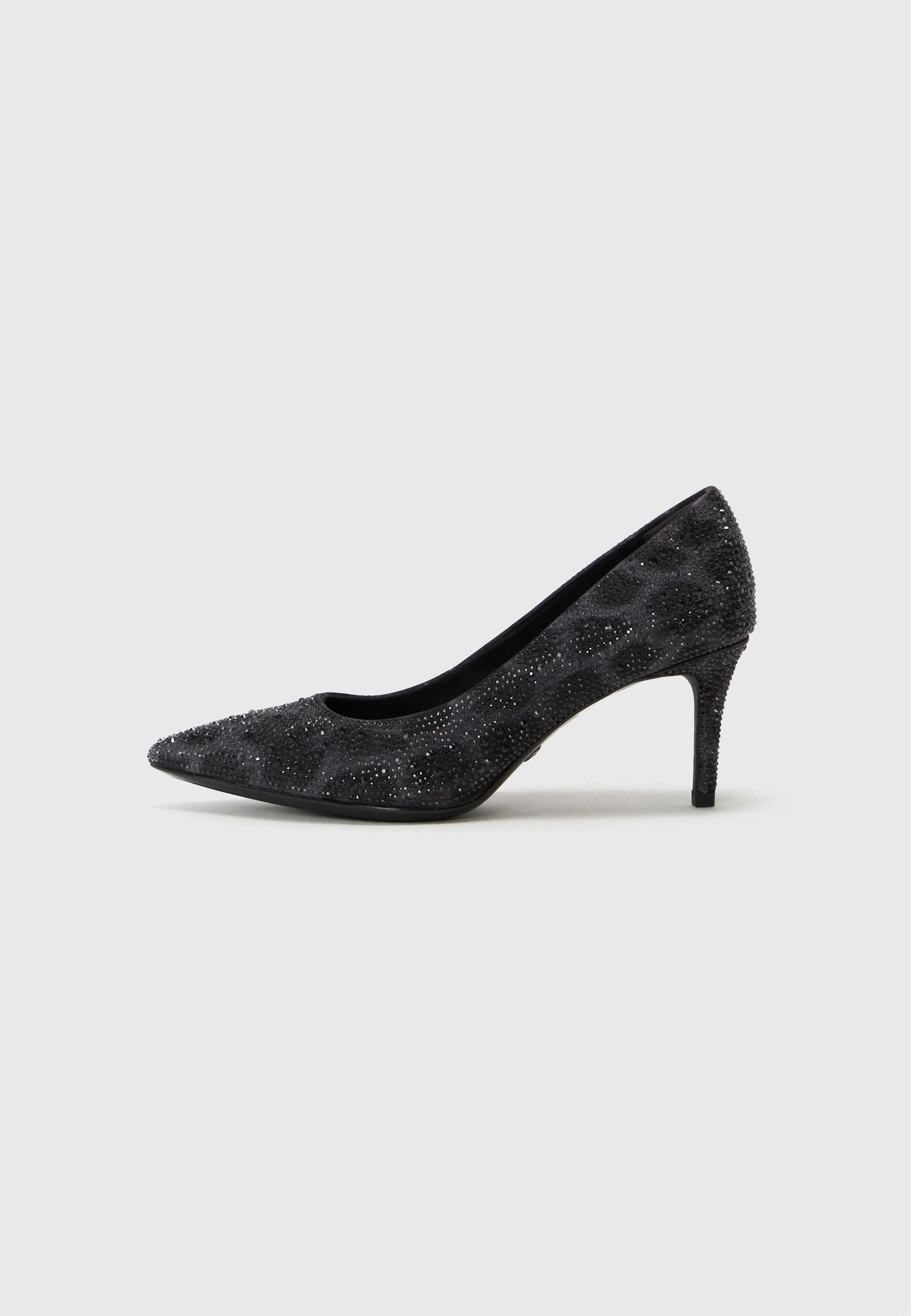 Tamaris Classic Heels in Grey Leopard