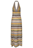 Ana Alcazar Disel Halterneck Dress in Multi