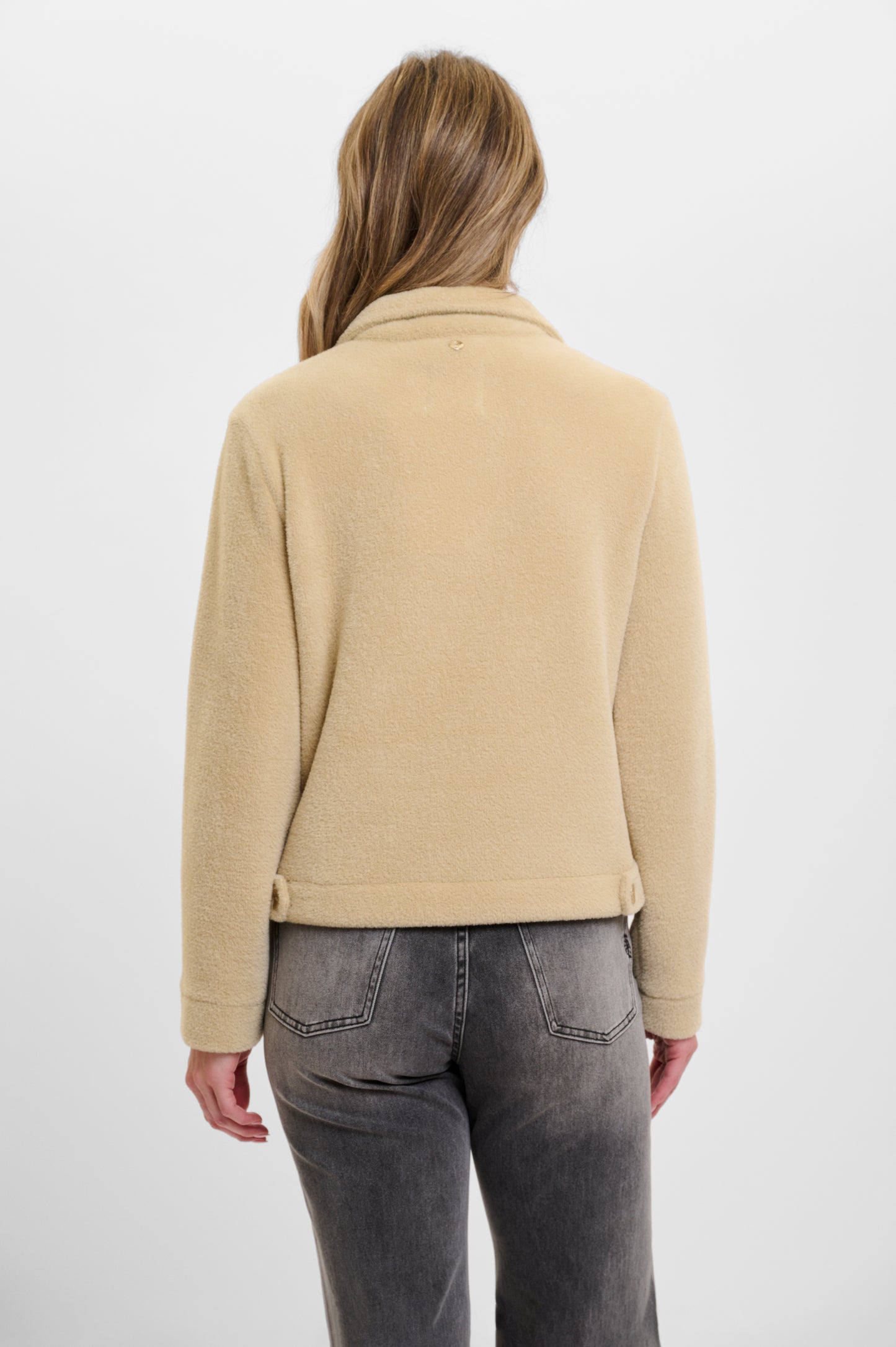 Bobien Boxy Jacket in Camel