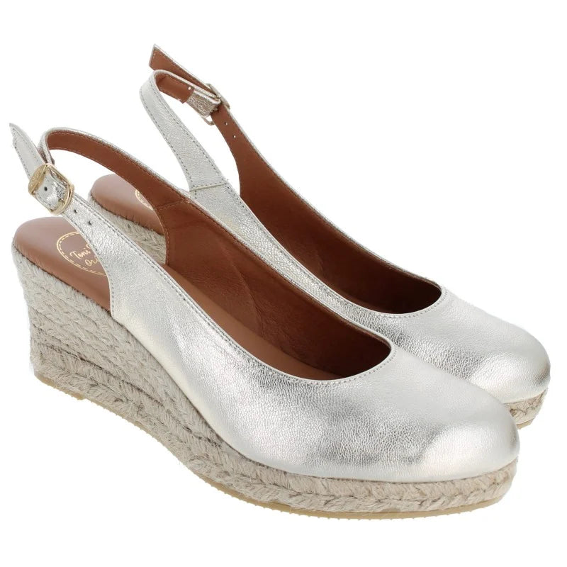 Bremen Espadrilles in Platinum