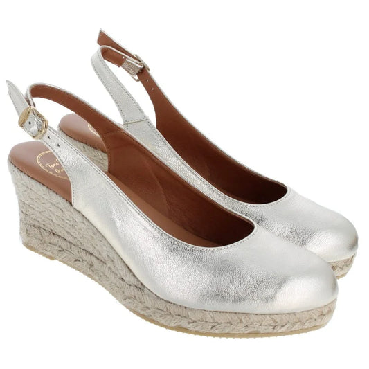 Bremen Espadrilles in Platinum