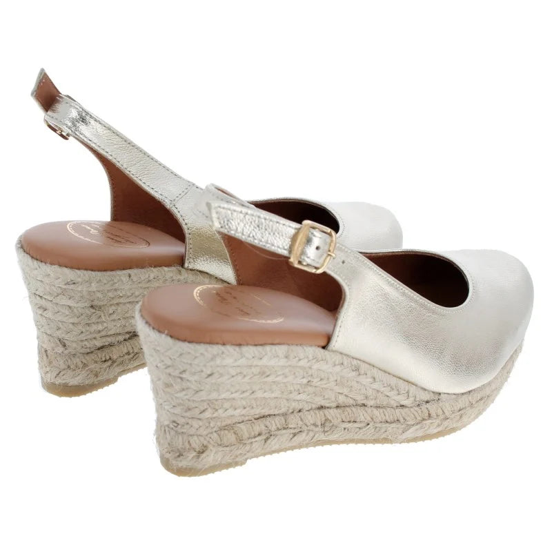 Bremen Espadrilles in Platinum