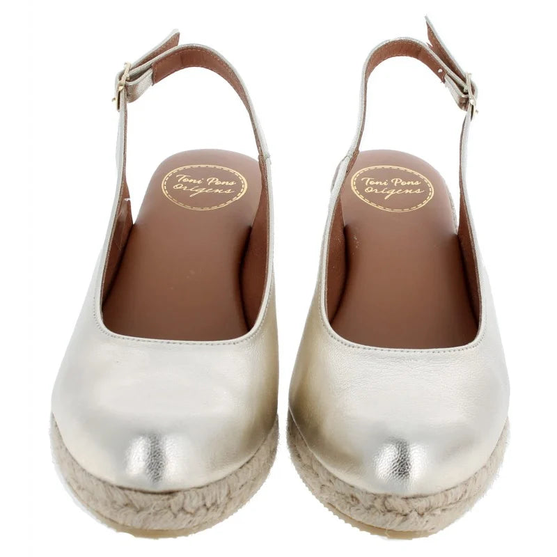 Bremen Espadrilles in Platinum