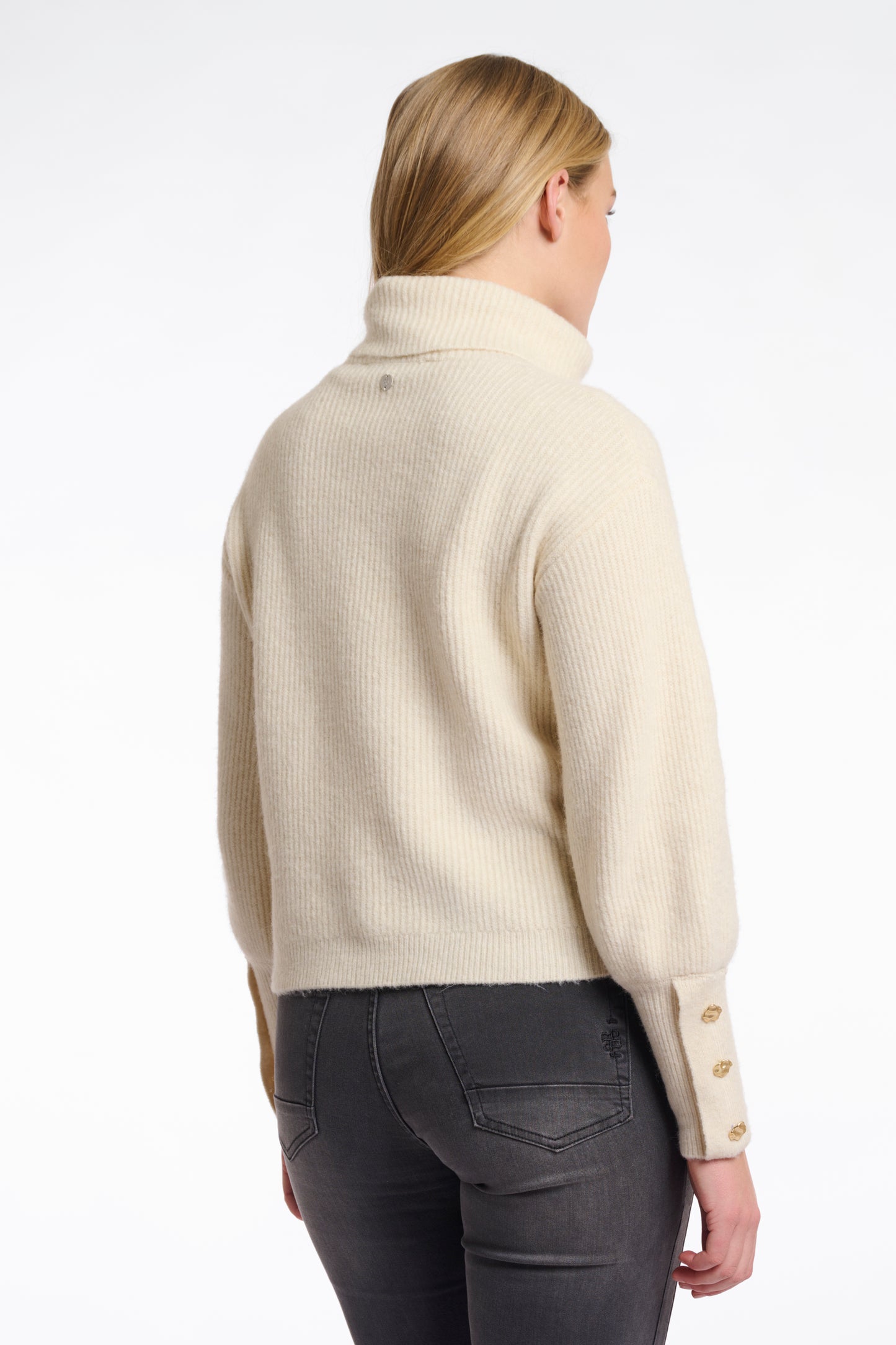 Rino & Pelle Charlotte Turtleneck Sweater in Birch