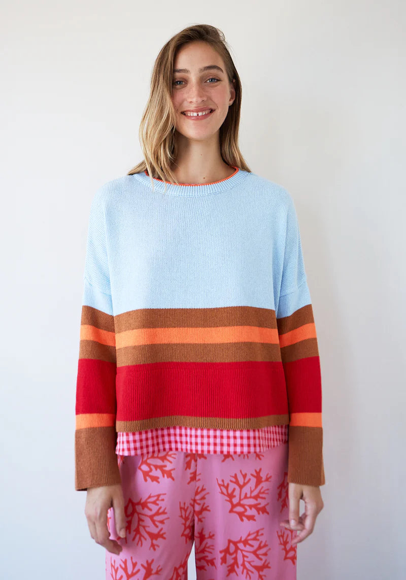 Dr Bloom Dusk Sweater in Sky