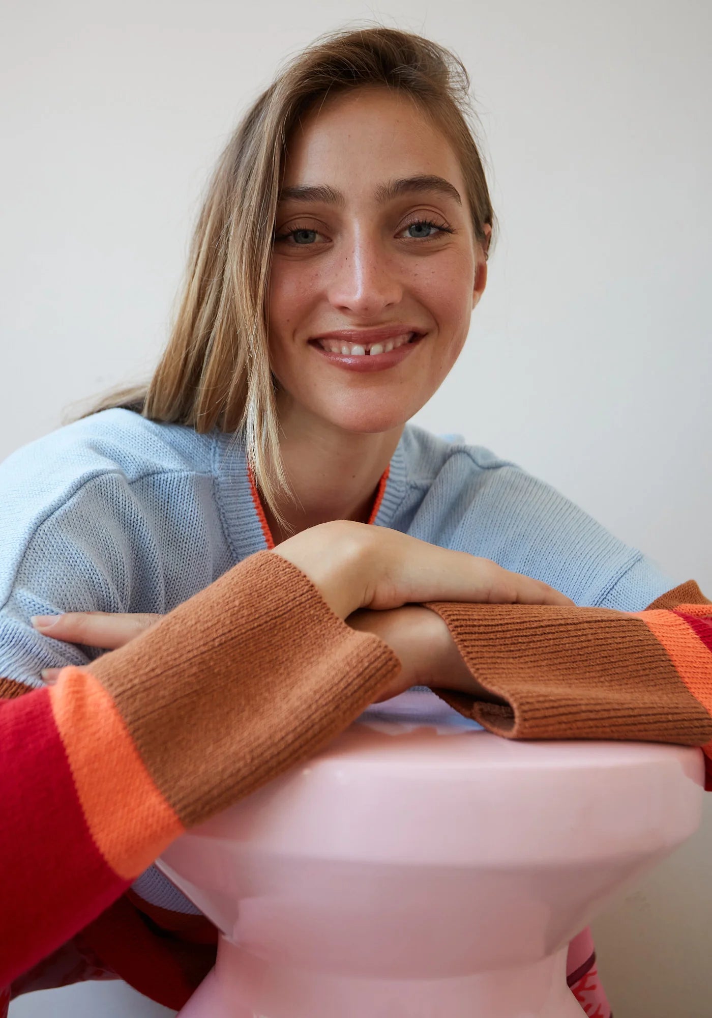Dr Bloom Dusk Sweater in Sky