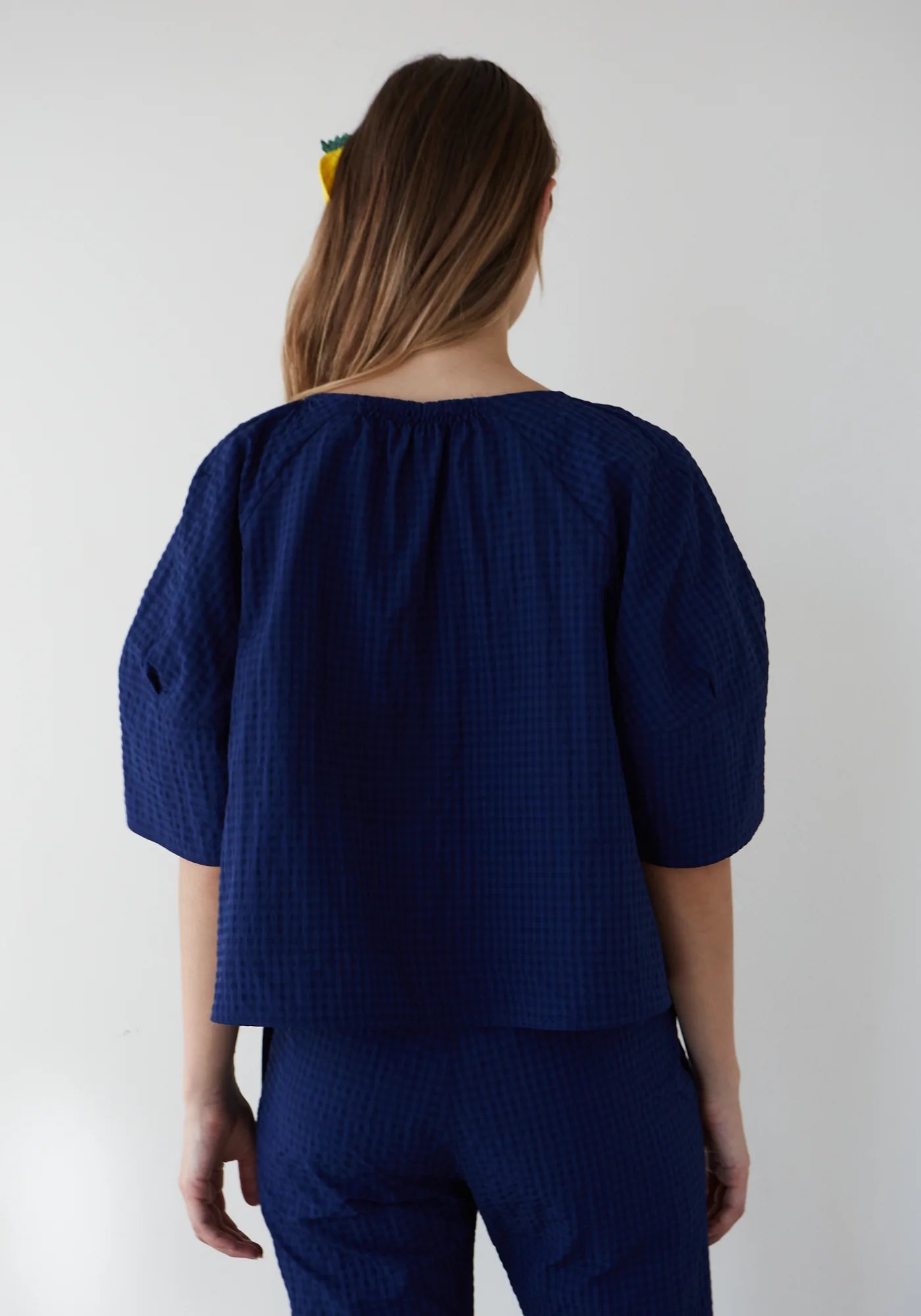 Dr Bloom Soplo Blouse in Blue