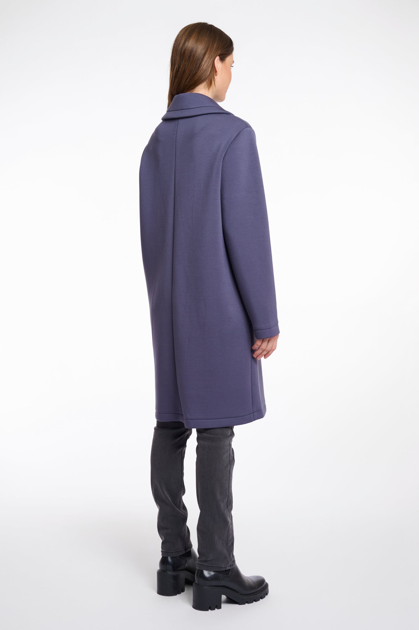 Rino & Pelle Danja Double Breasted Coat in Grey