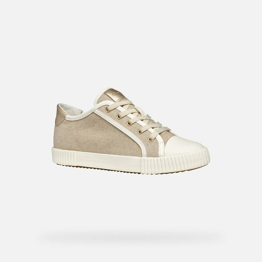 Geox Blomiee in Taupe/Optic White