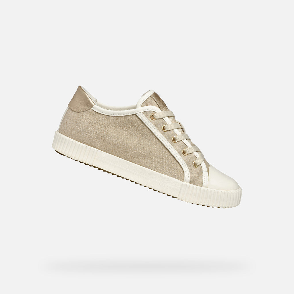 Geox Blomiee in Taupe/Optic White