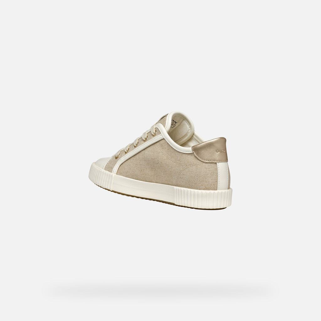 Geox Blomiee in Taupe/Optic White