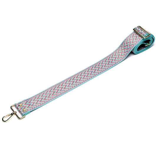 Aqua Grecian Crossbody Strap