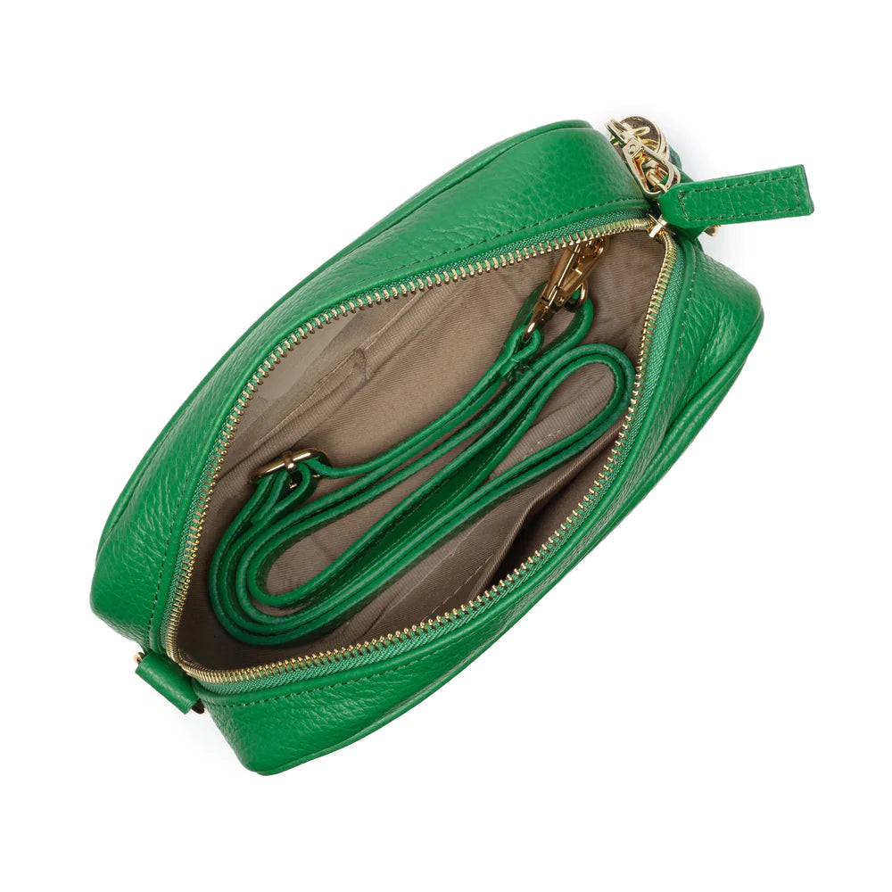 Crossbody Tassel Bag in Emerald