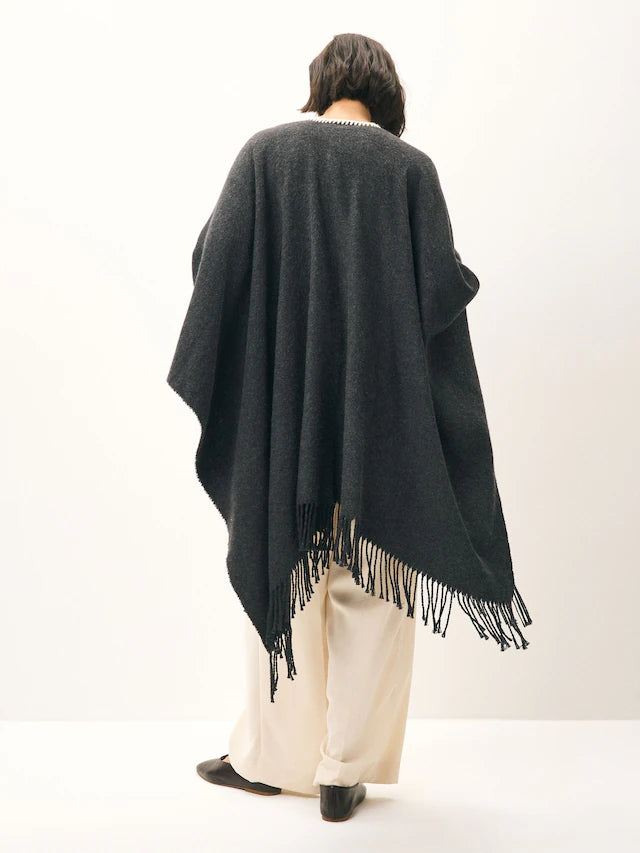 Emme Marella Heidi Shawl in Charcoal