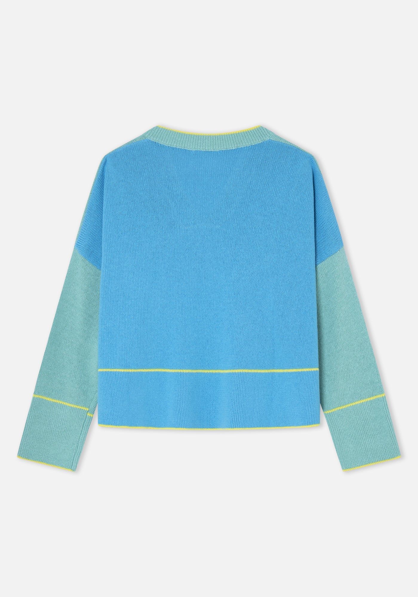 Dr Bloom Chipiron Sweater in Aqua