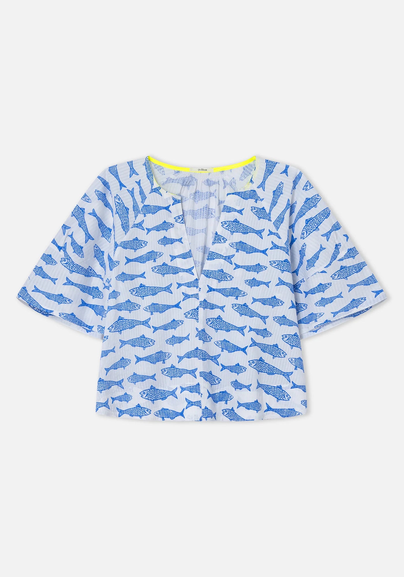 Dr Bloom Soplo Blouse in Fishes