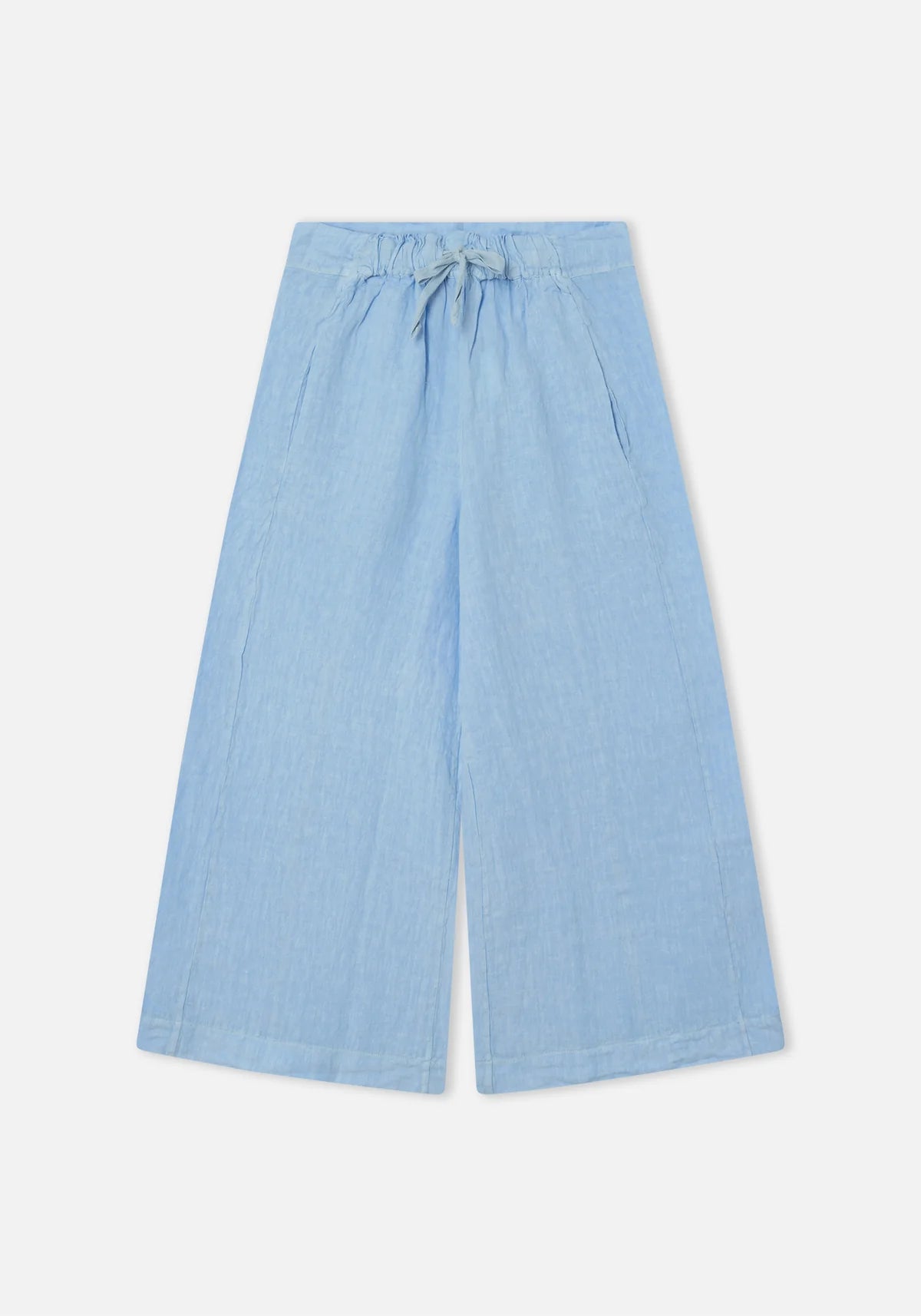 Dr Bloom Linen Trousers Blue