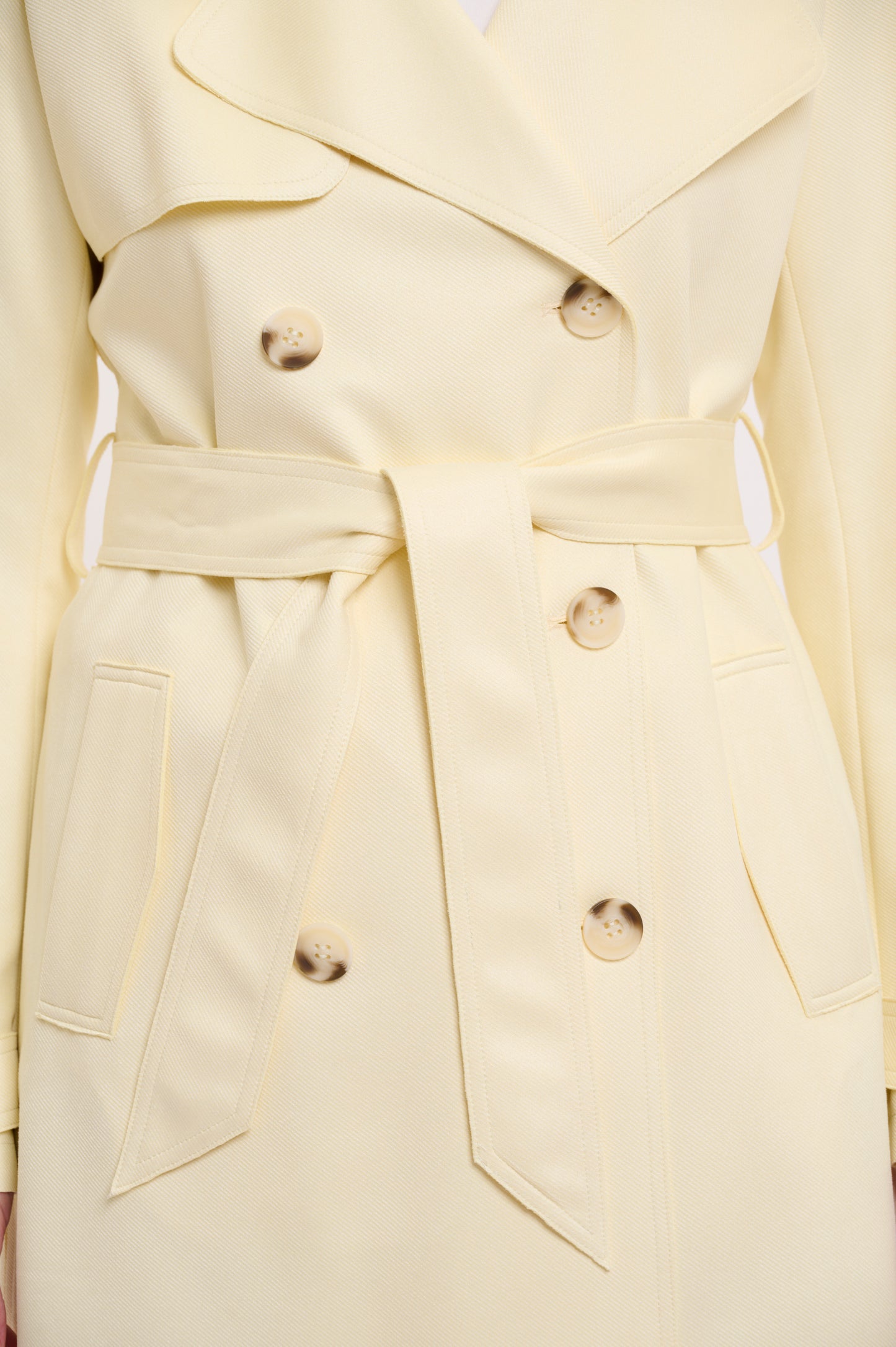 Kyona Trenchcoat in Pear Sorbet