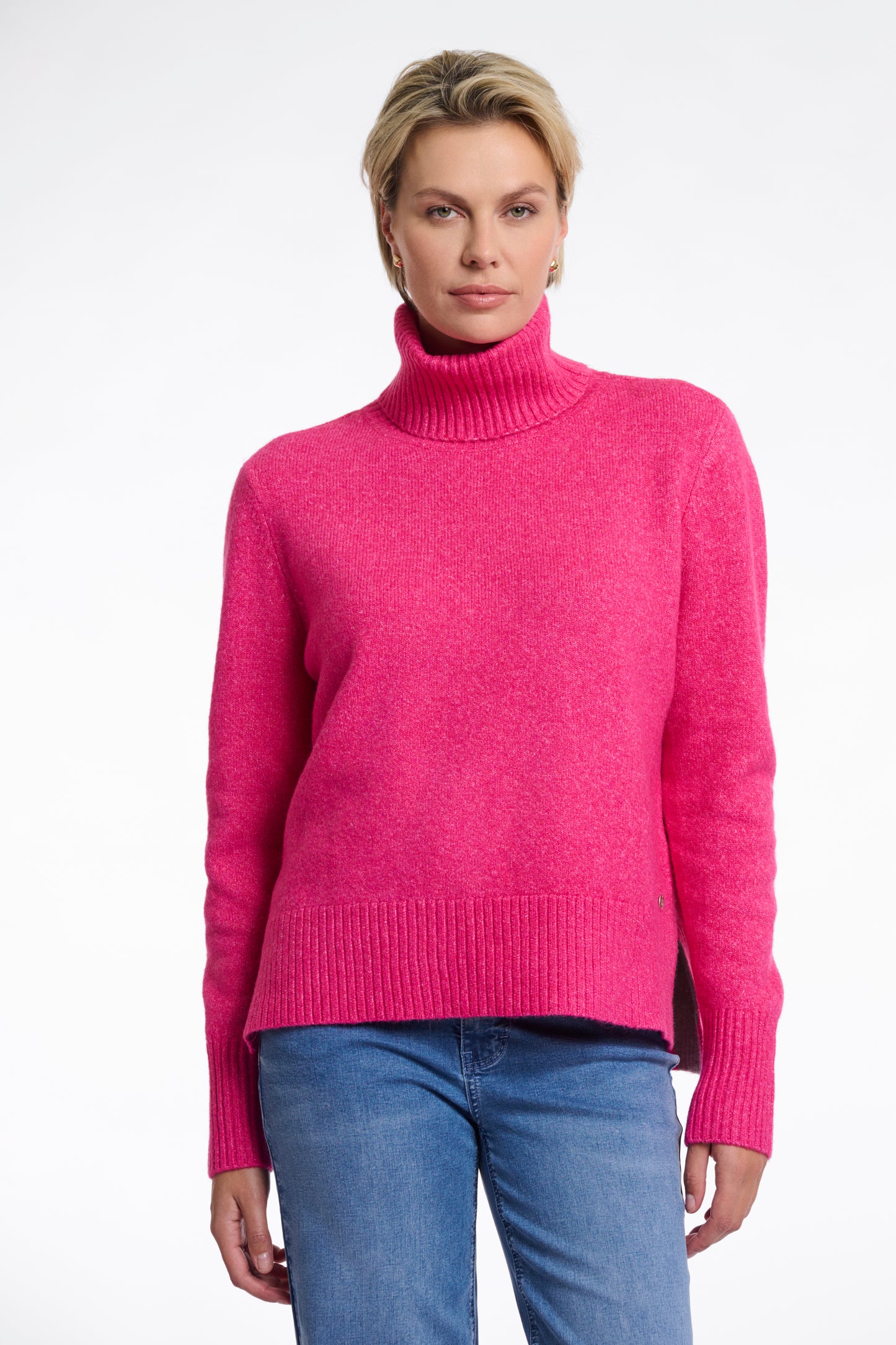 Rino & Pelle Nanke Turtleneck Sweater in Pink