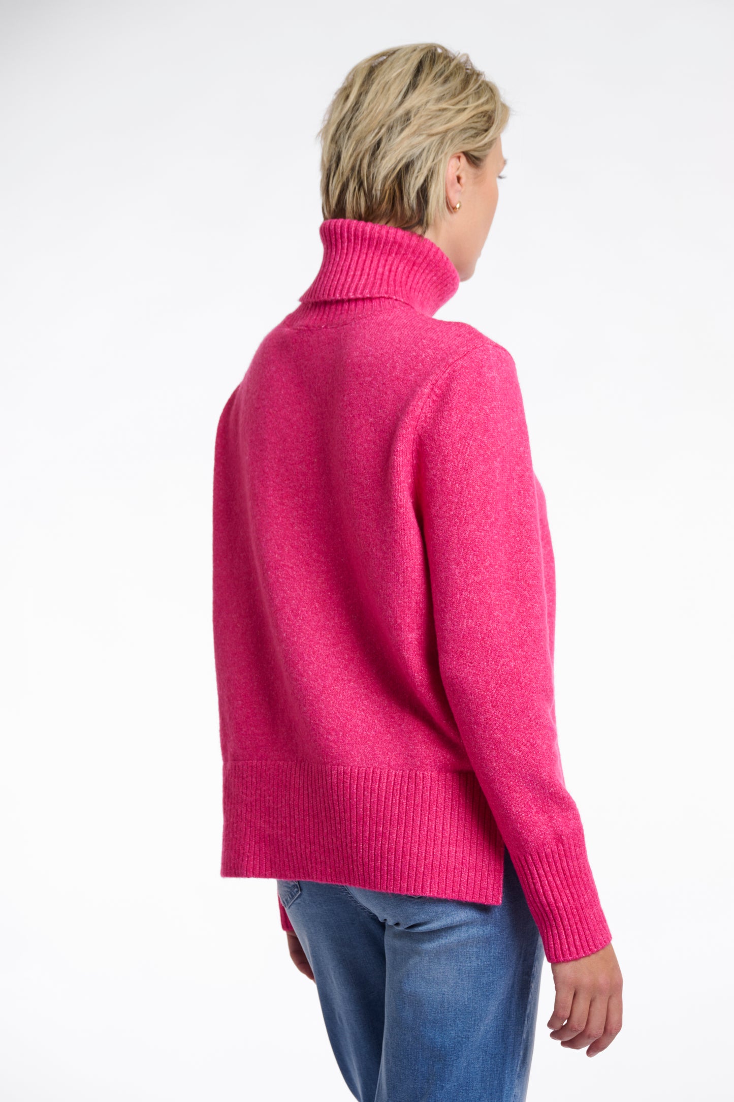 Rino & Pelle Nanke Turtleneck Sweater in Pink