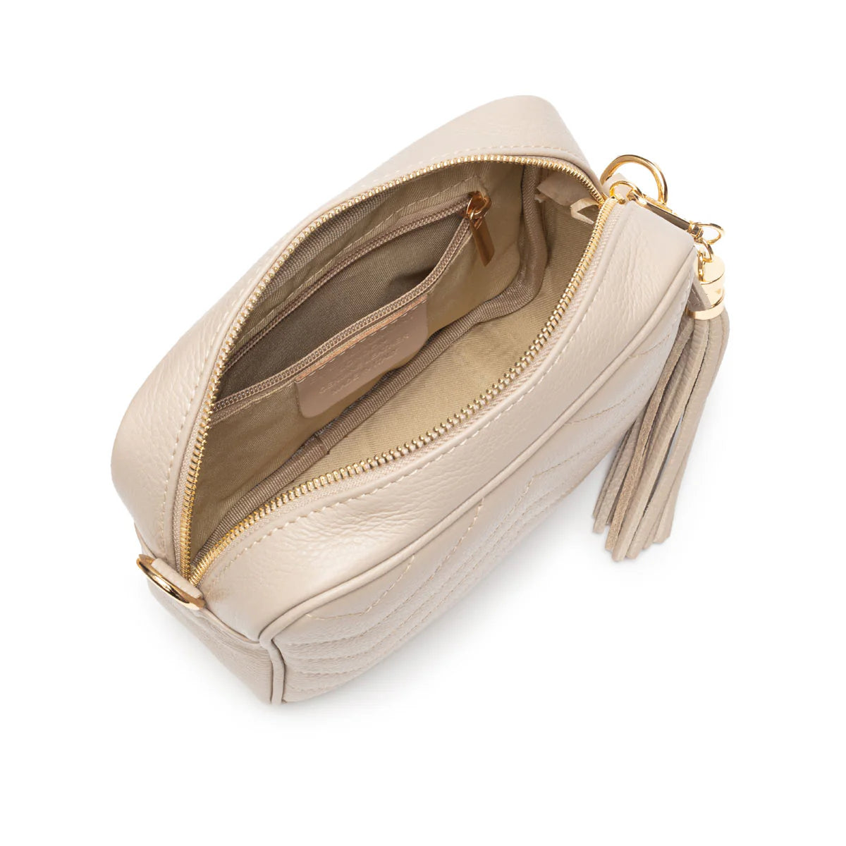 Elie Beaumont Quilted Bag Biscuit