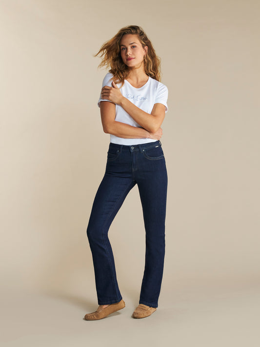 Babette Flared Jeans in Classic blue - L31