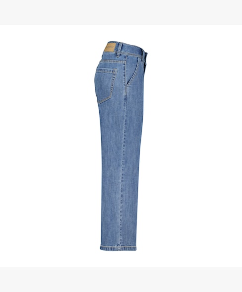 Babette Front Pocket Jeans in Midstone