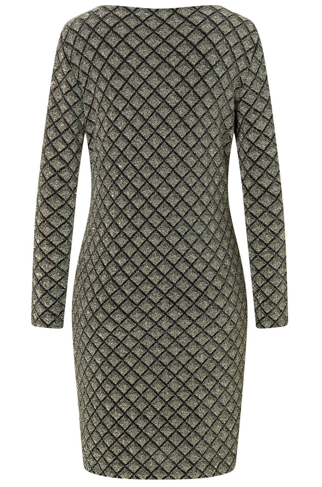 Sakyra Long Sleeve Dress in Gold