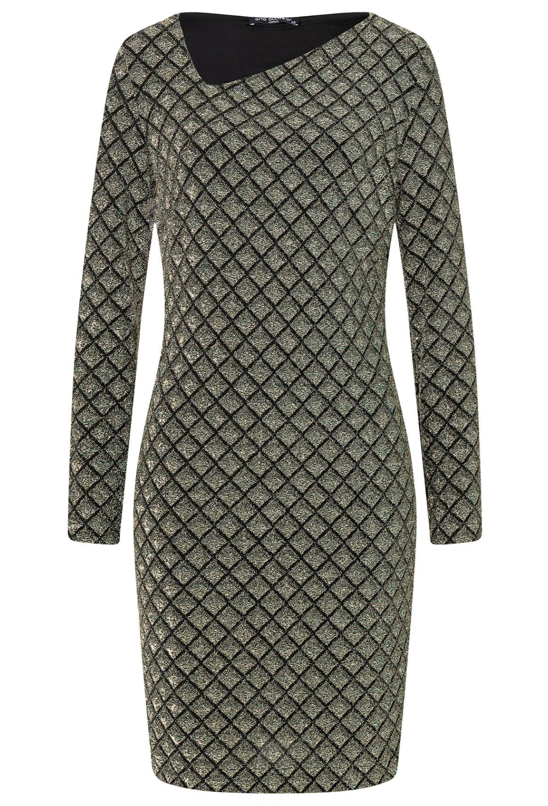 Sakyra Long Sleeve Dress in Gold