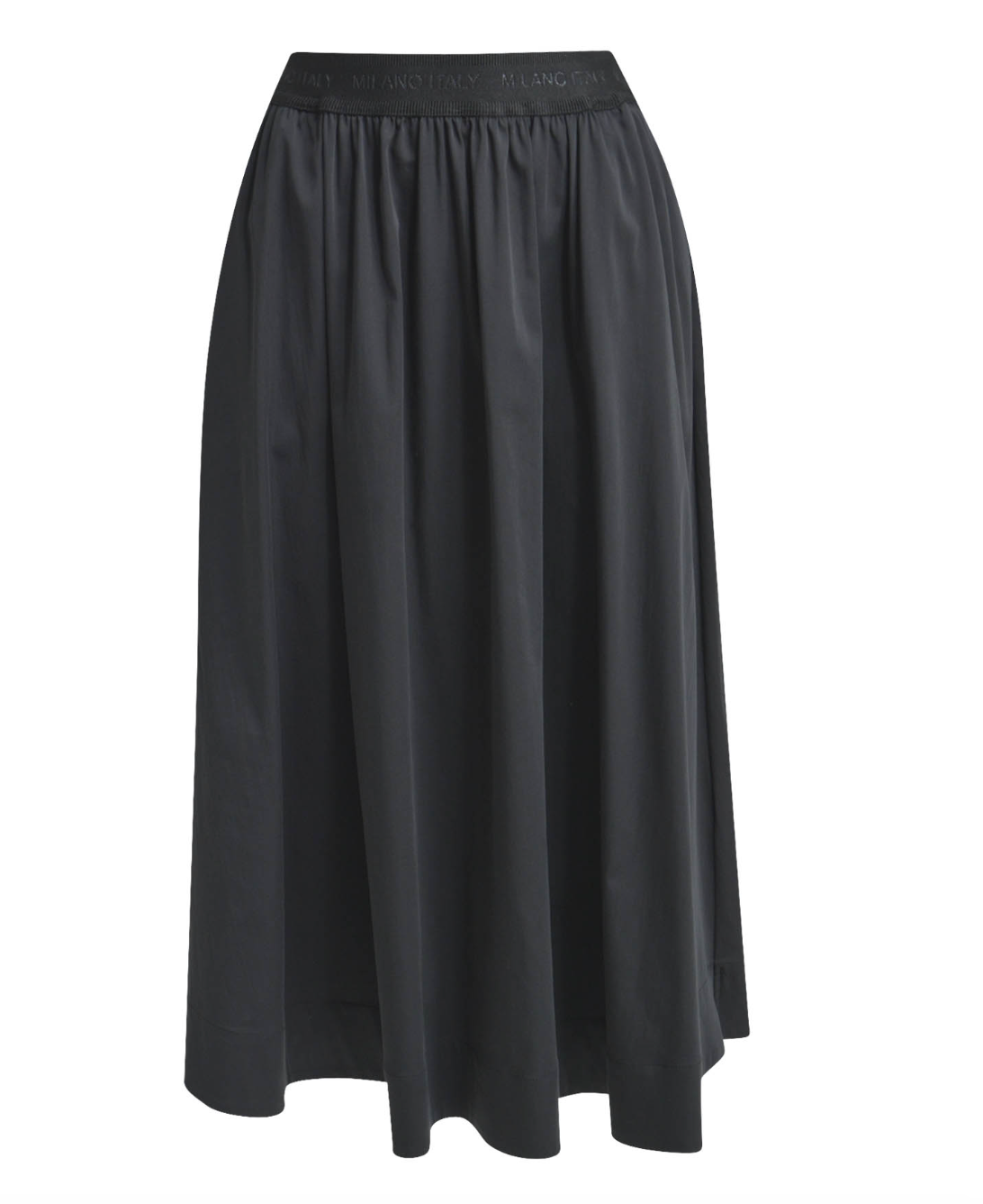 Milano Italy Wide Skirt in Black