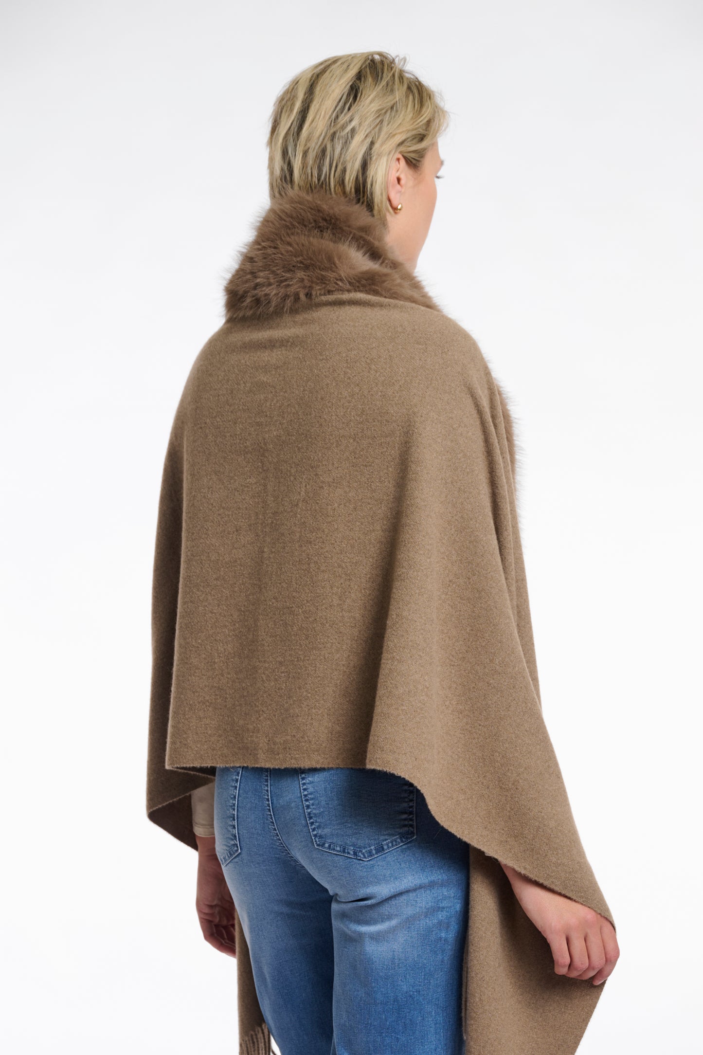 Rino & Pelle Wendy Cape in Toffee