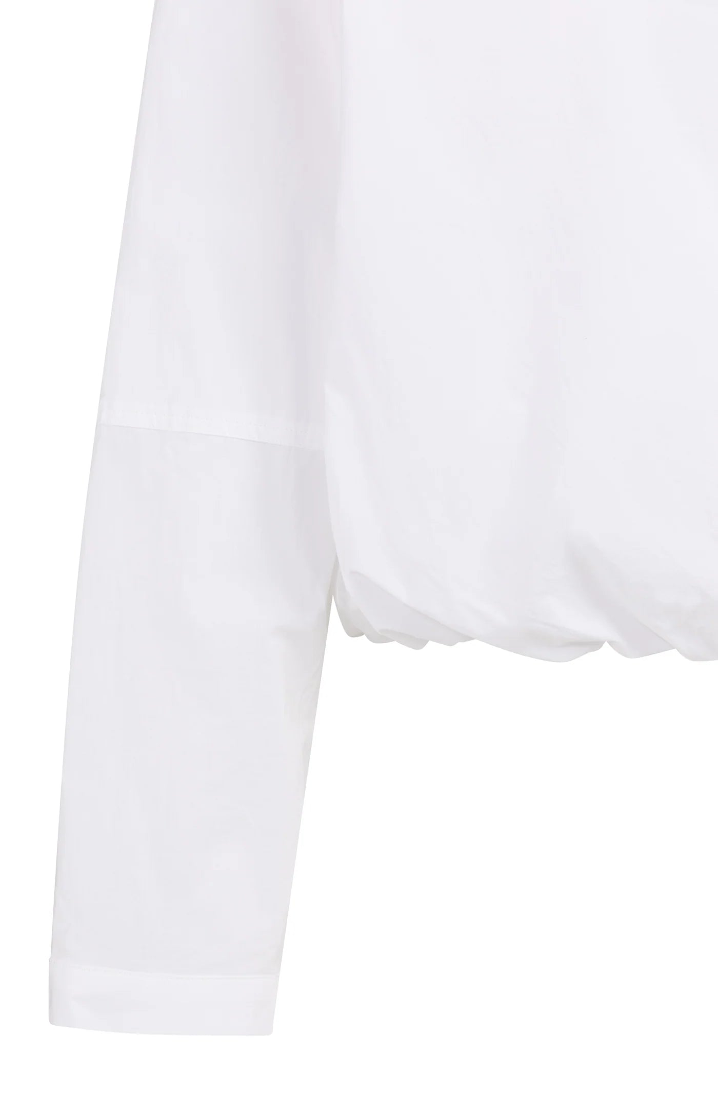 Yaya Balloon Blouse in Pure White