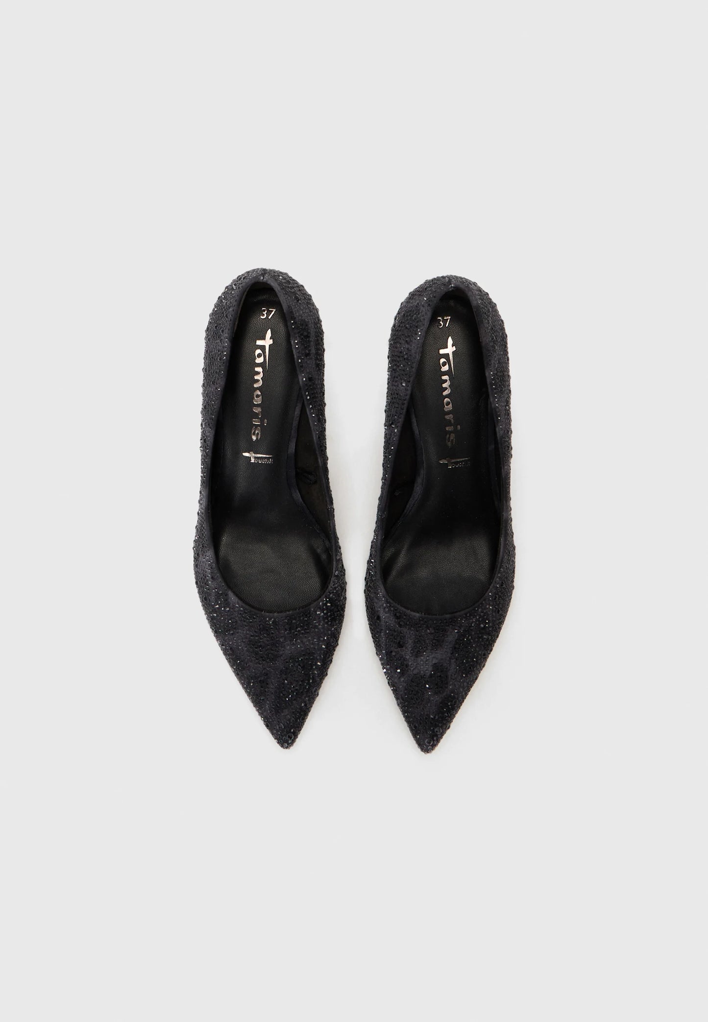 Tamaris Classic Heels in Grey Leopard