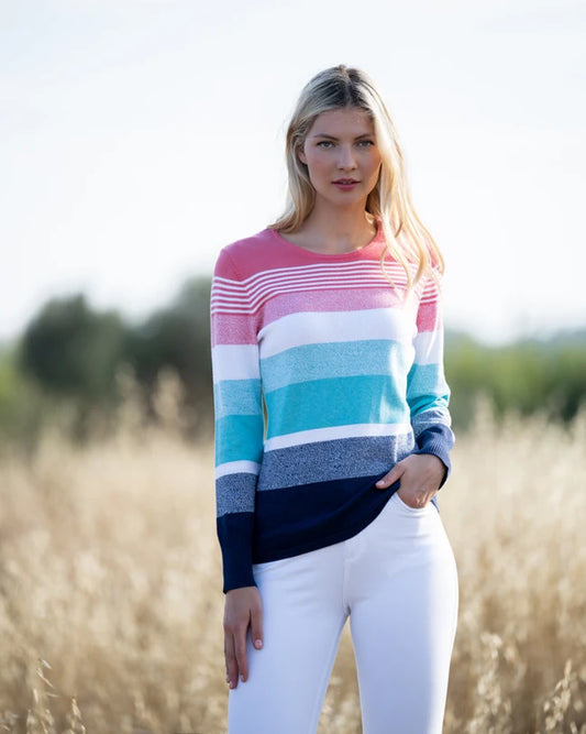 Colourful Striped Sweater